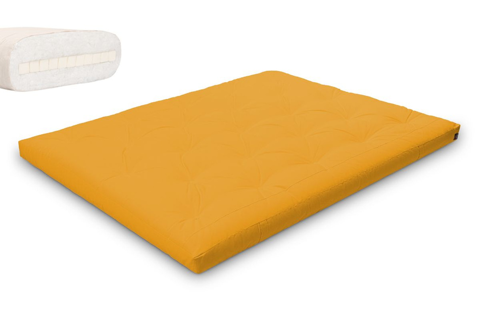Matrace 160x200 přírodní s latexem - Futon Pascall Slim Latex Honey