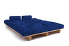 Rozkládací pohovka 160x200 - Slim Comfort Classic - Pascall Futon Prairie