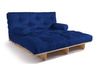 Rozkládací pohovka 140x200 - Slim Exclusive Classic - Pascall Futon Prairie