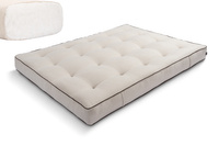 Matrace 200x200 přírodní - Futon Pascall Comfort Natural Kedro Povlečení