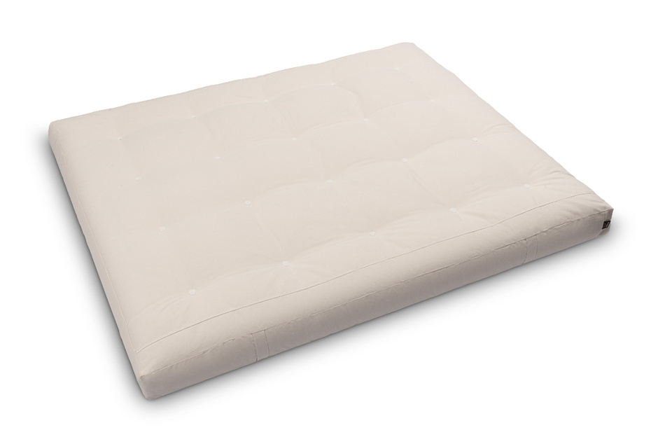 Matrace 160x200 přírodní s kokosem - Futon Pascall Medium Coco Ecru