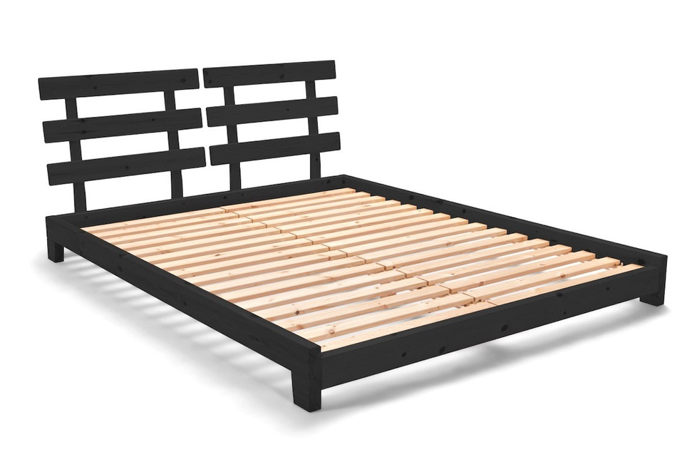 Pascall Dřevěná postel 160x200 - Aisha Classic Black