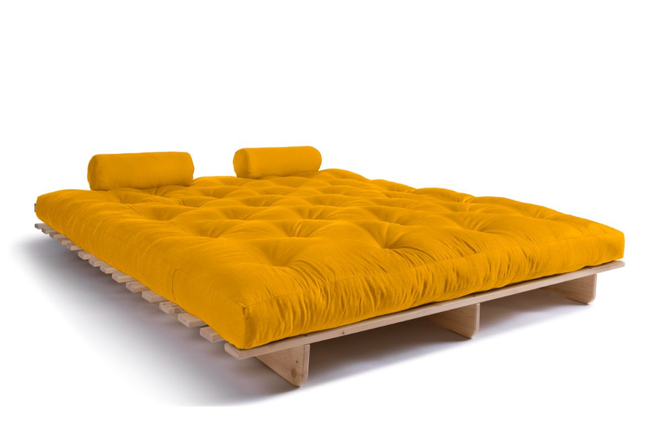 Rozkládací pohovka 180x200 - Slim Comfort Classic - Pascall Futon Honey