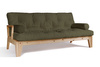 Rozkládací pohovka 200 cm - Sakura - Pascall Futon Khaki