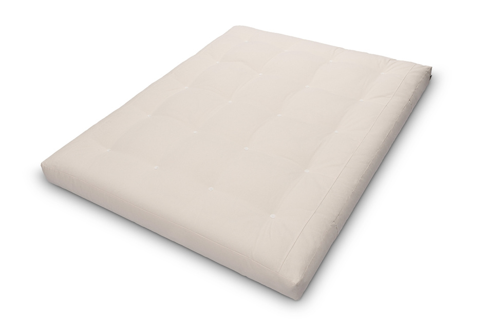 Matrace 160x200 přírodní s kokosem a 2x latexem - Futon Pascall Comfort Relax Ecru
