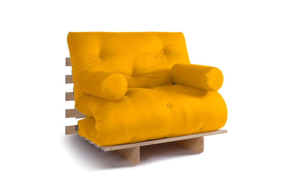 Rozkládací pohovka 90x200 - Slim Comfort Classic - Pascall Futon Honey