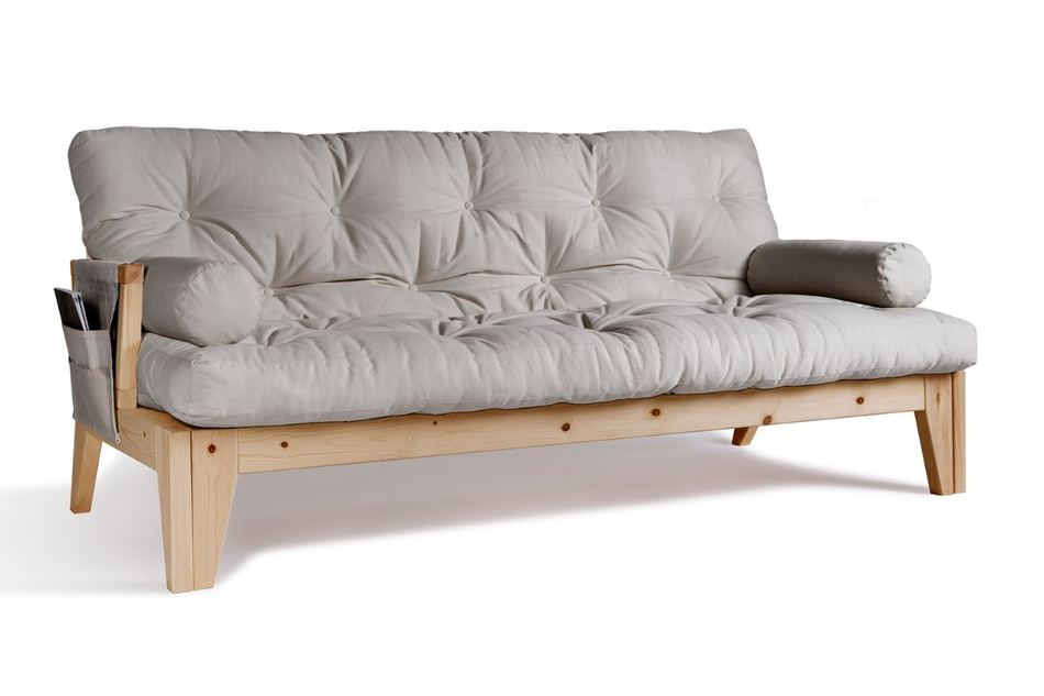 Rozkládací pohovka 200 cm - Sakura - Pascall Futon Dove Ash