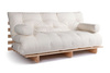 Rozkládací pohovka 180x200 - Slim Comfort Classic - Pascall Futon Ecru