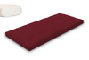 Matrace 90x200 přírodní - Futon Pascall Slim Natural Maroon
