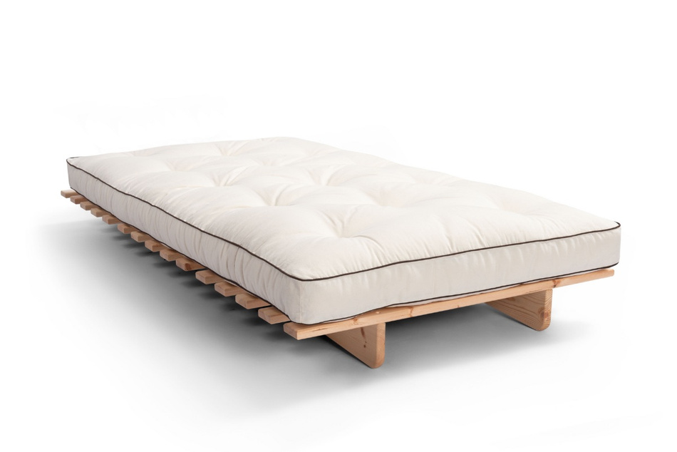 Rozkládací pohovka 90x200 - Slim Exclusive Kedro Classic - Pascall Futon Ecru