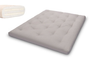 Matrace 160x200 přírodní s latexem - Futon Pascall Slim Duo Latex Grey