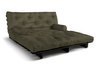Rozkládací pohovka 180x200 - Slim Basic Black - Pascall Futon Khaki