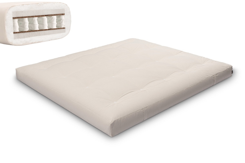 Matrace 180x200 - Futon Hybrid Pocket H4 - Pascall Ecru