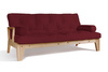 Rozkládací pohovka 200 cm - Sakura - Pascall Futon Maroon