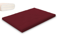 Matrace 140x200 přírodní s latexem - Futon Pascall Slim Duo Latex Maroon