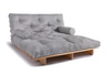 Rozkládací pohovka 160x200 - Slim Basic Classic - Pascall Futon Popel holubice