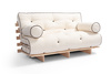 Rozkládací pohovka 120x200 - Slim Exclusive Kedro Classic - Pascall Futon Ecru