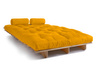 Rozkládací pohovka 140x200 - Slim Exclusive Classic - Pascall Futon Honey