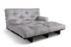 Rozkládací pohovka 140x200 - Slim Exclusive Black - Pascall Futon Popel holubice