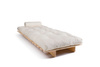 Rozkládací pohovka 90x200 - Slim Exclusive Classic - Pascall Futon Ecru