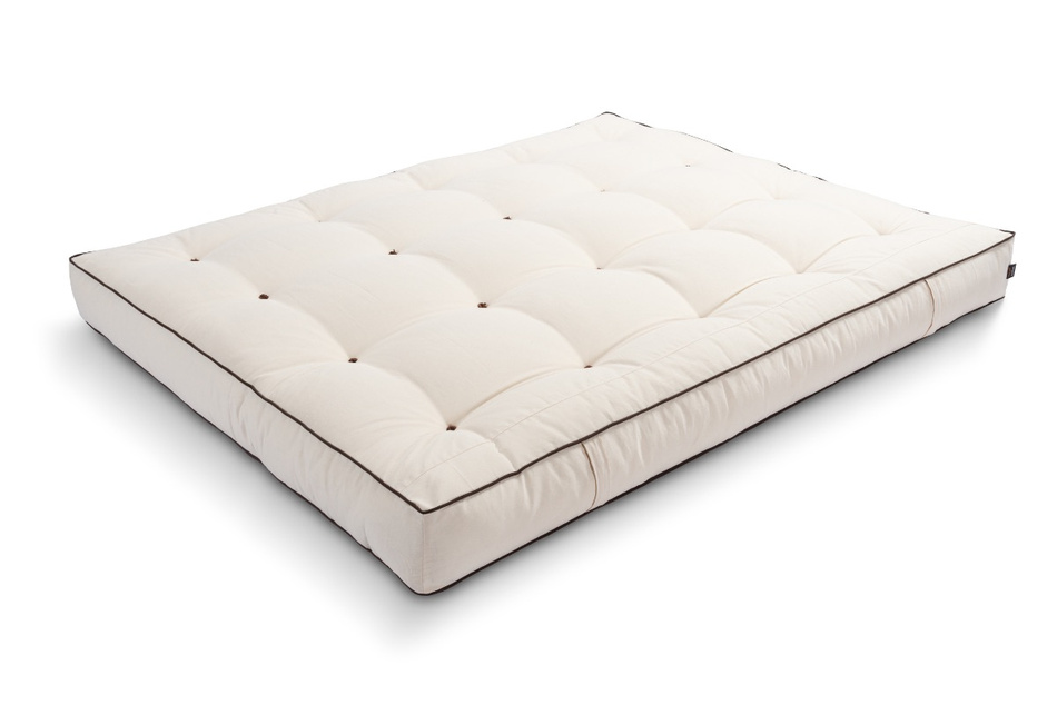 Matrace 160x200 přírodní s latexem - Futon Pascall Comfort Trio Latex Kedro Ecru