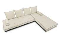 Rohová pohovka Tatami Medium Natural Kedro 90x200 - Pascall Futon Povlečení