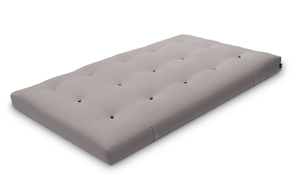Matrace 120x200 přírodní s latexem - Futon Pascall Comfort Trio Latex Wool Grey