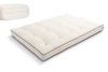 Matrace 120x200 přírodní s latexem - Futon Pascall Medium Duo Latex Kedro Ecru