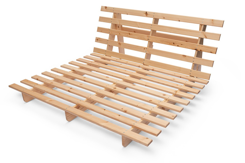 Rozkládací pohovka 160x200 - Slim Basic Classic - Pascall Futon Honey