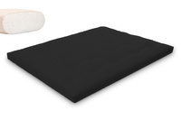 Matrace 160x200 přírodní - Futon Pascall Slim Natural Černá
