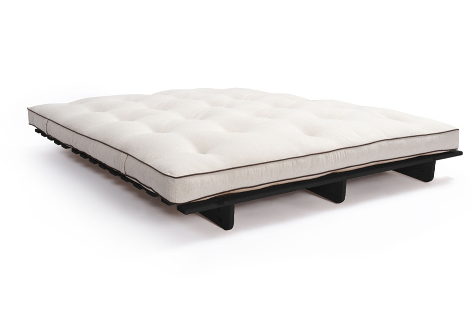 Rozkládací pohovka 180x200 - Slim Comfort Kedro Black - Pascall Futon Povlečení