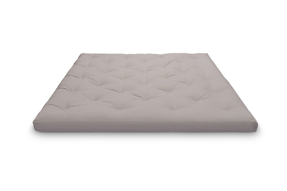 Matrace 200x200 přírodní s latexem - Futon Pascall Slim Duo Latex Grey