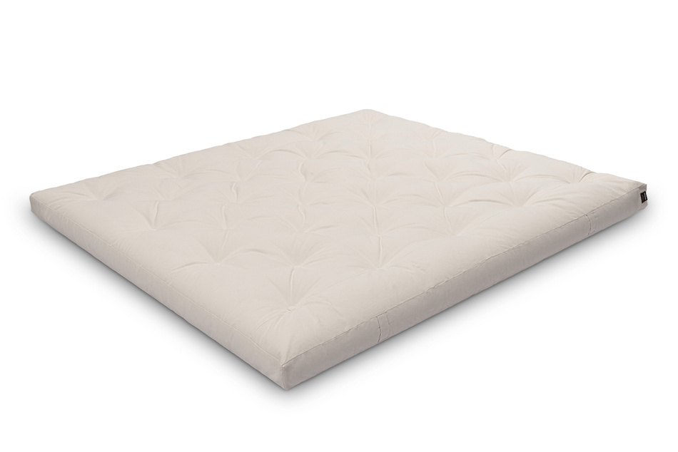 Matrace 180x200 přírodní s latexem - Futon Pascall Slim Duo Latex Dove Ash