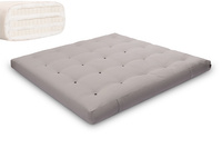 Matrace 200x200 přírodní s latexem - Futon Pascall Comfort Trio Latex Grey