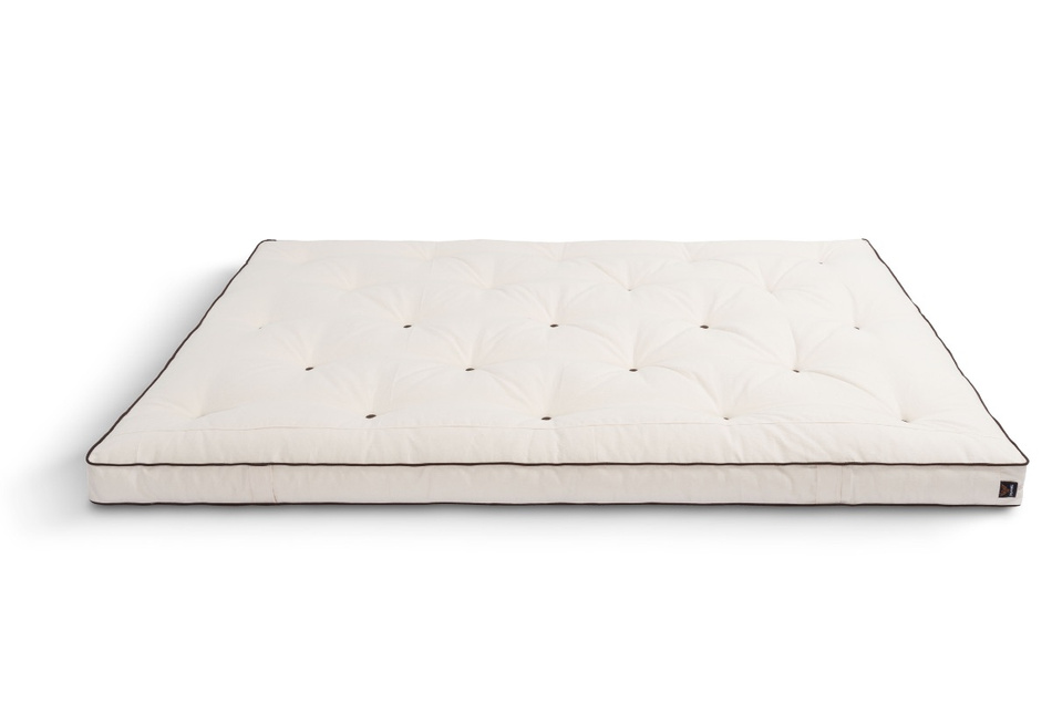 Matrace 160x200 přírodní - Futon Pascall Slim Natural Kedro Ecru