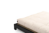 Pascall Dřevěná postel 140x200 - Aisha Basic Black Tatami