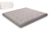 Futon Pascall Medium Duo Latex - Matrace 200x200 Grey - přírodní s latexem