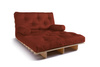 Rozkládací pohovka 120x200 - Slim Exclusive Classic - Pascall Futon Zdění
