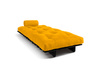 Rozkládací pohovka 90x200 - Slim Comfort Black - Pascall Futon Honey