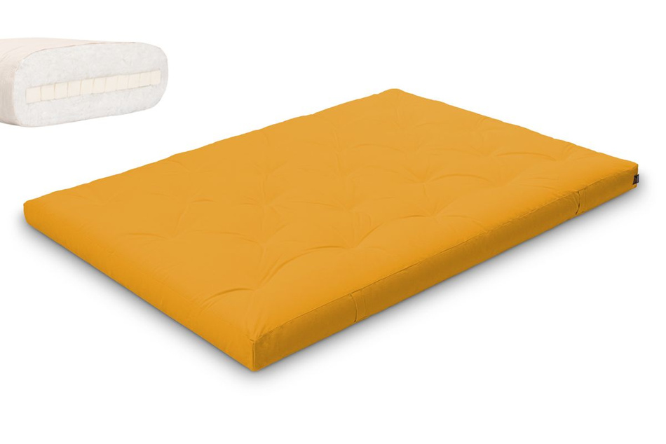 Matrace 140x200 přírodní s latexem - Futon Pascall Slim Latex Honey