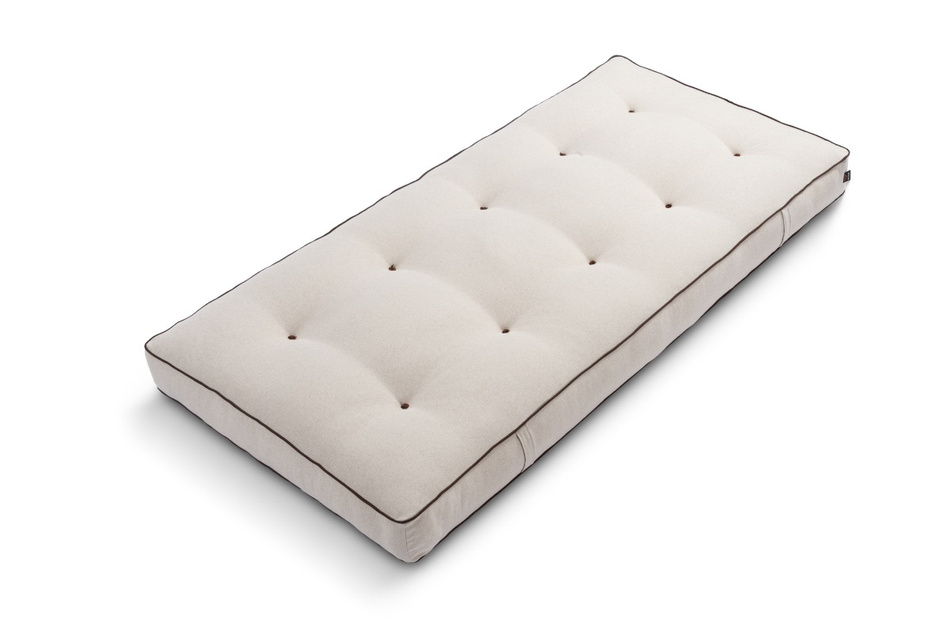 Matrace 90x200 přírodní - Futon Pascall Medium Natural Kedro Povlečení
