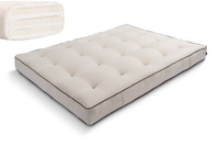 Matrace 180x200 přírodní s latexem - Futon Pascall Comfort Trio Latex Kedro Povlečení