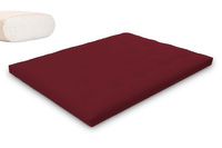 Matrace 160x200 přírodní - Futon Pascall Slim Natural Maroon