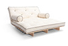 Rozkládací pohovka 140x200 - Slim Exclusive Kedro Classic - Pascall Futon Ecru