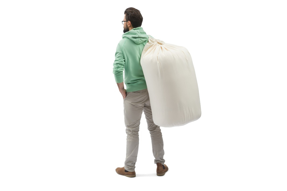 Futon Pascall Travel Natural - Matrace 80x200 Dove Ash - přírodní