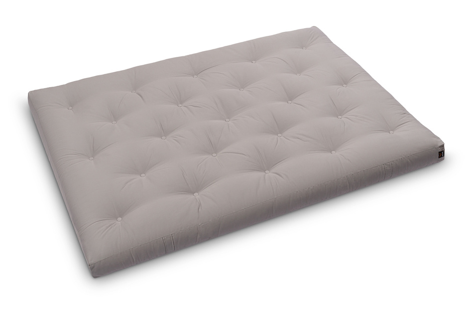 Matrace 140x200 přírodní - Futon Pascall Slim Natural Grey