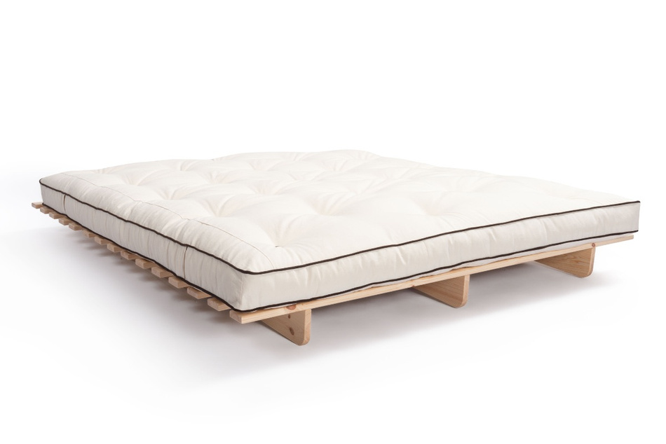 Rozkládací pohovka 160x200 - Slim Comfort Kedro Classic - Pascall Futon Ecru