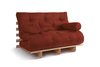 Rozkládací pohovka 120x200 - Slim Comfort Classic - Pascall Futon Zdění