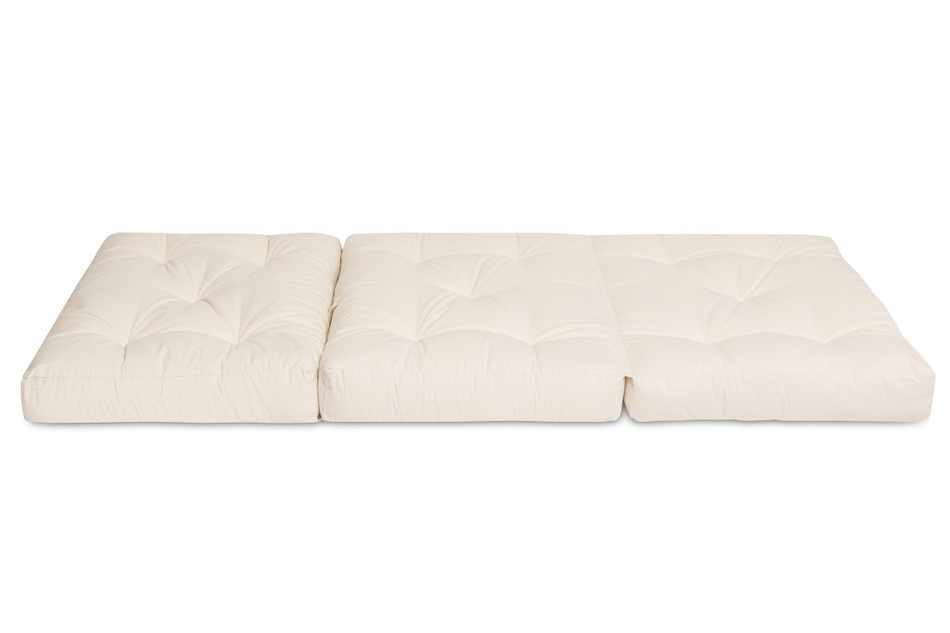 Skládací matrace 90x200 - Futon Pascall Flex Natural Ecru