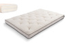 Matrace 140x200 přírodní s latexem - Futon Pascall Slim Duo Latex Kedro Povlečení